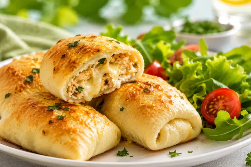 Refeição saudável com ingredientes frescos